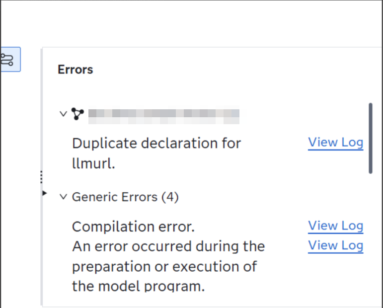 Duplicate Variable Error