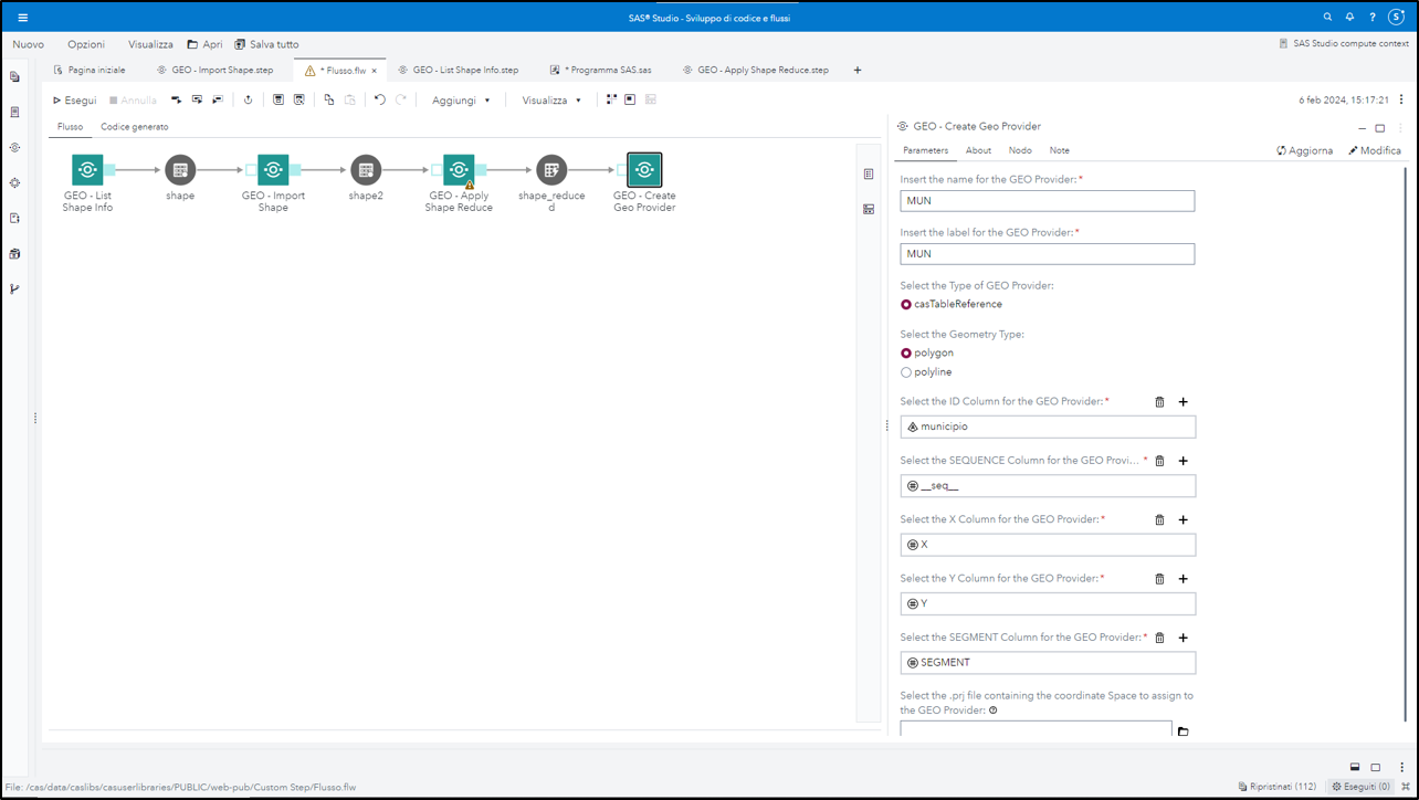 Create Geo Provider