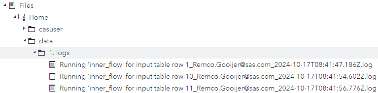 LOG files