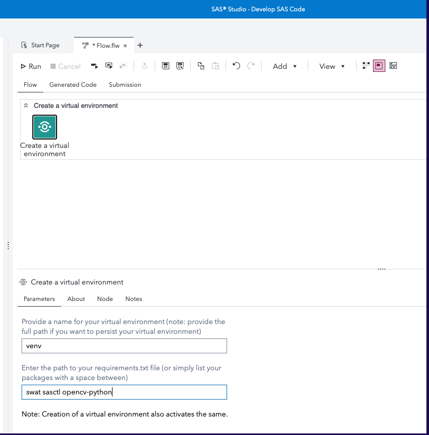 Python - Create a virtual environment